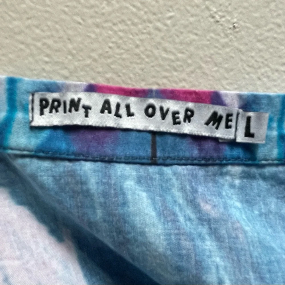 One Of A Kind Custom Print Artisan Designed Skirt